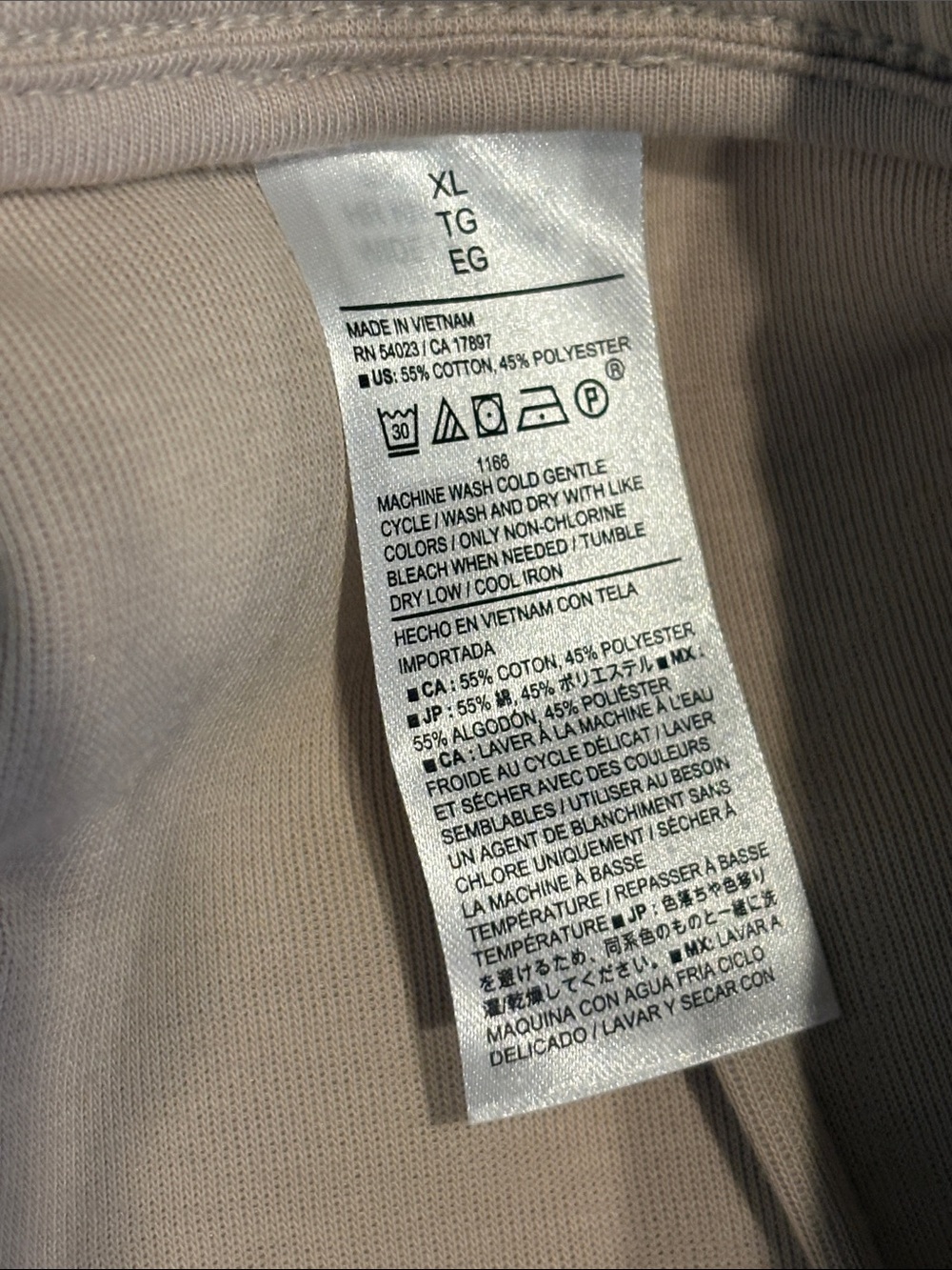 NWT Banana Republic Wide-Leg Pull-On Pants in Light Beige - Picture 8 of 12